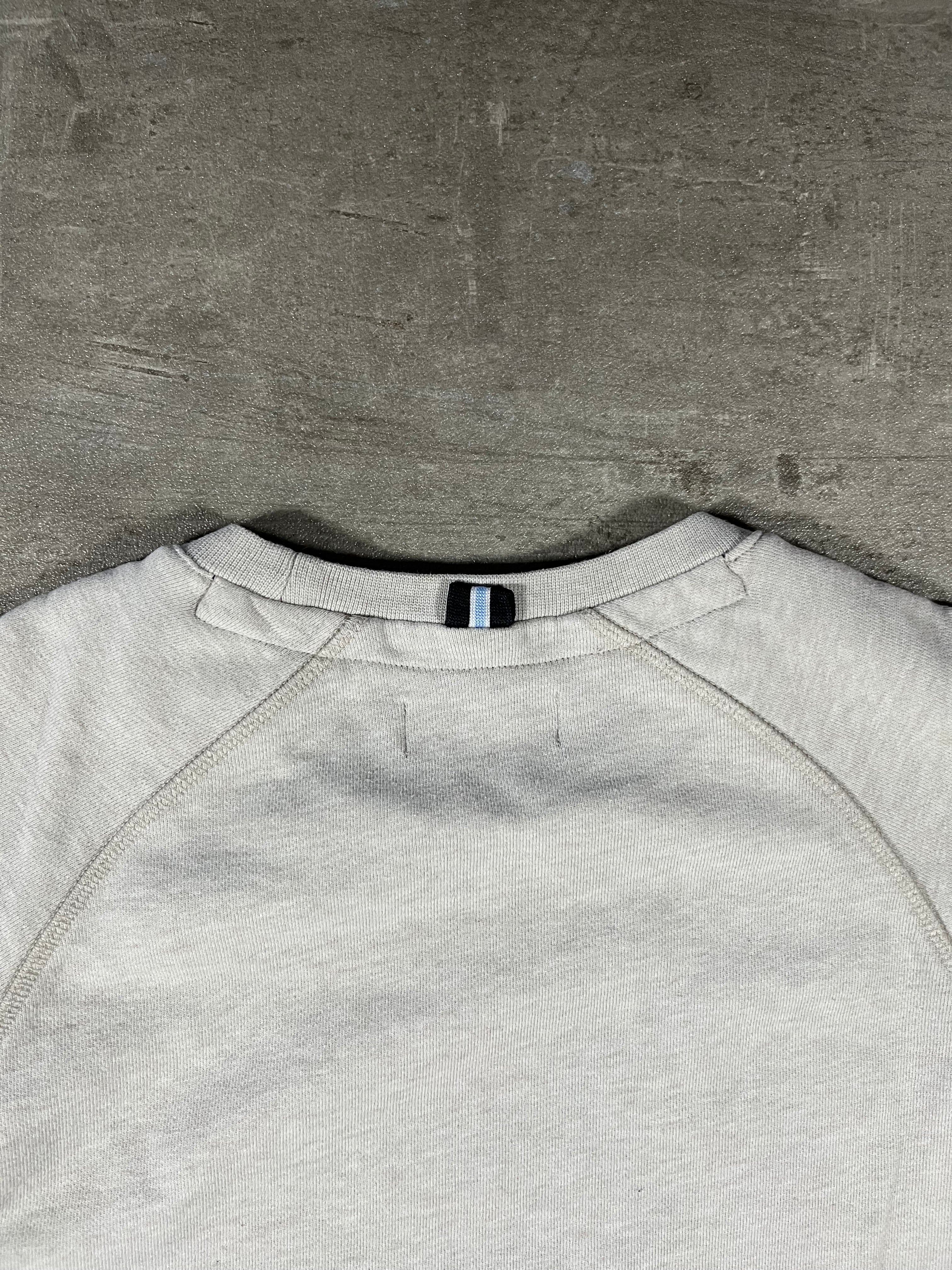 Fred Perry Vintage Sweater Hellgrau M