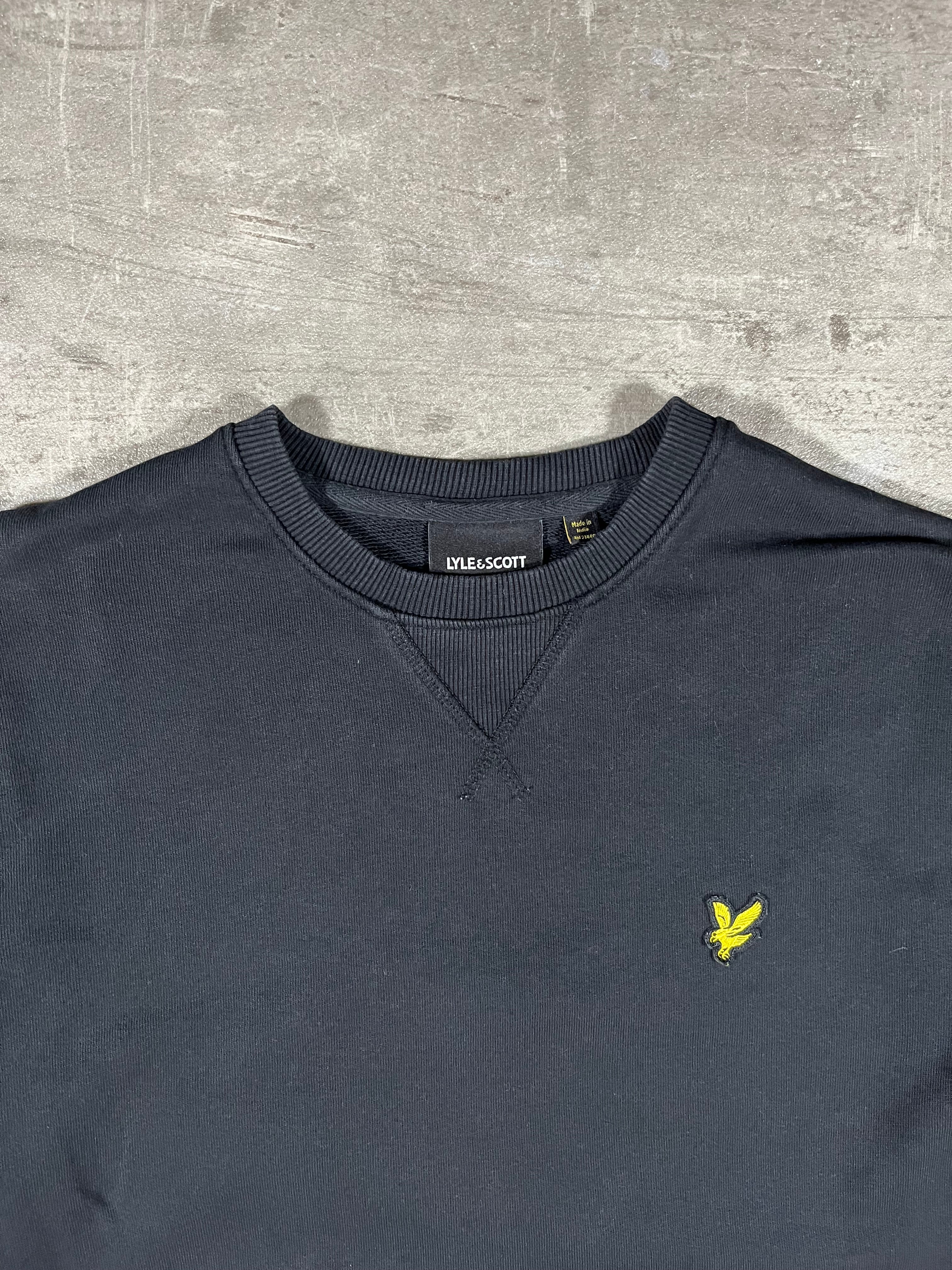 Lyle & Scott Sweater Schwarz S