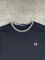 Fred Perry T-shirt Schwarz/ Weiß M