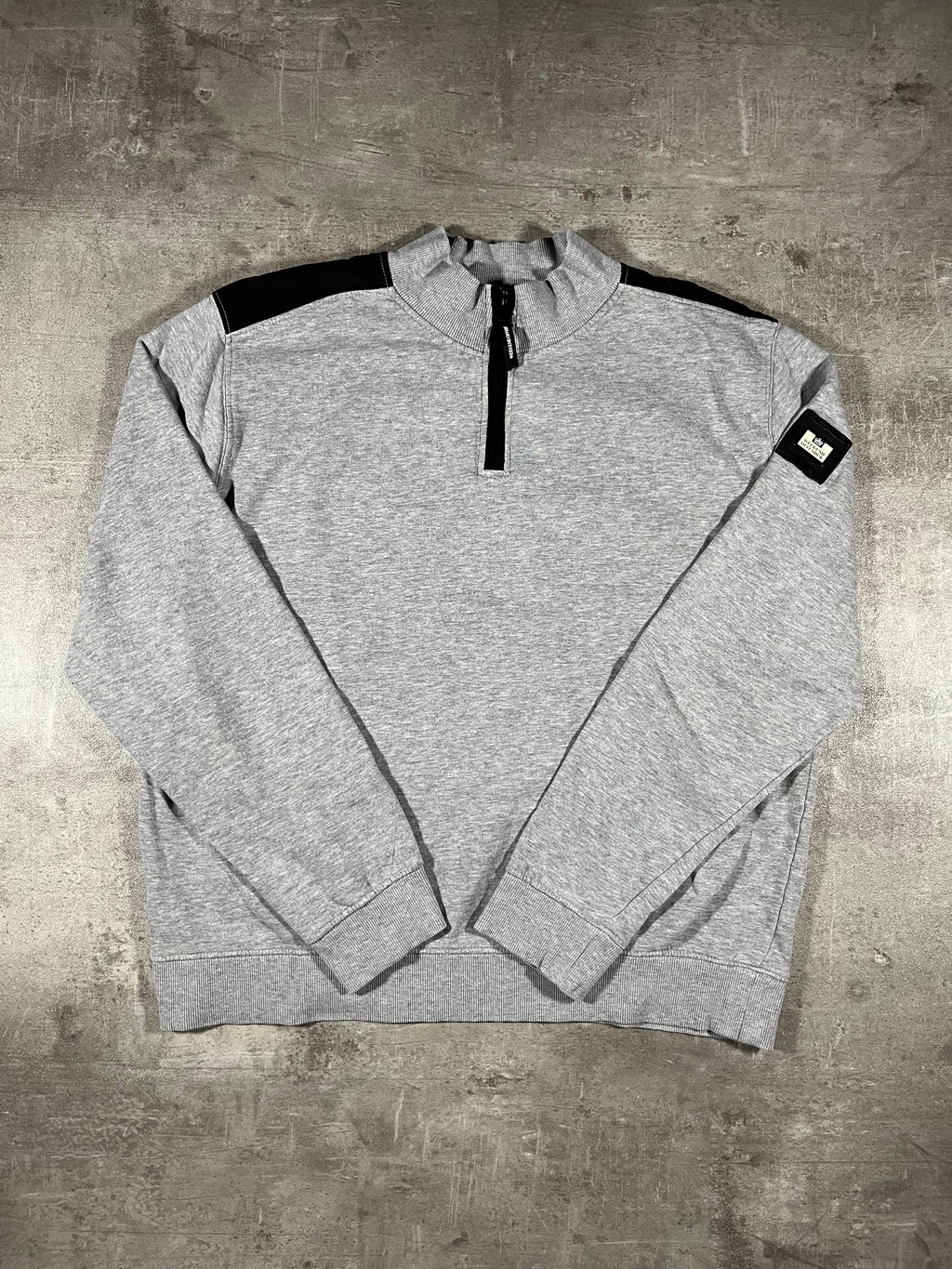 Weekend Offender Quarter-Zip Grau XL