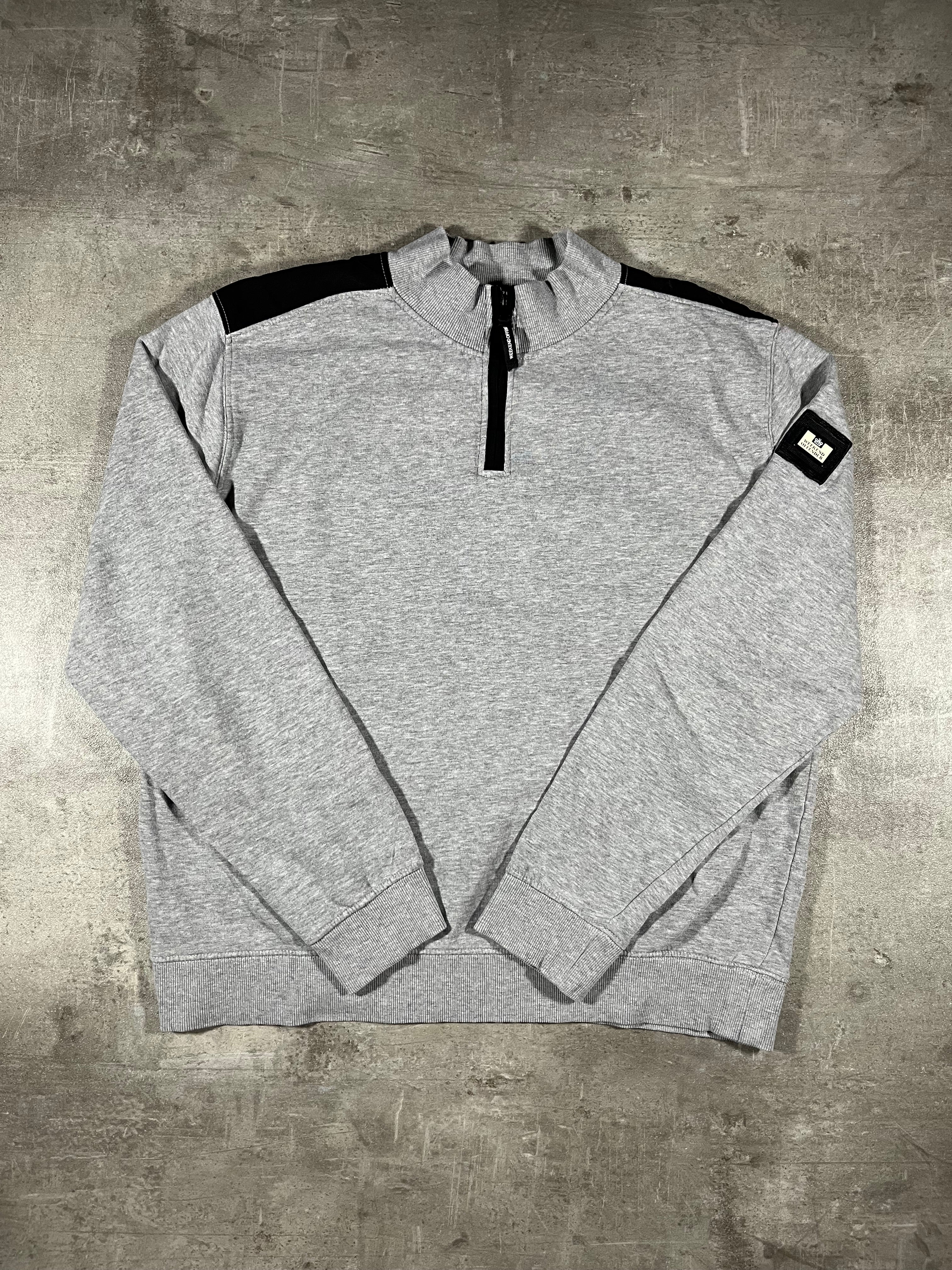 Weekend Offender Quarter-Zip Grau XL