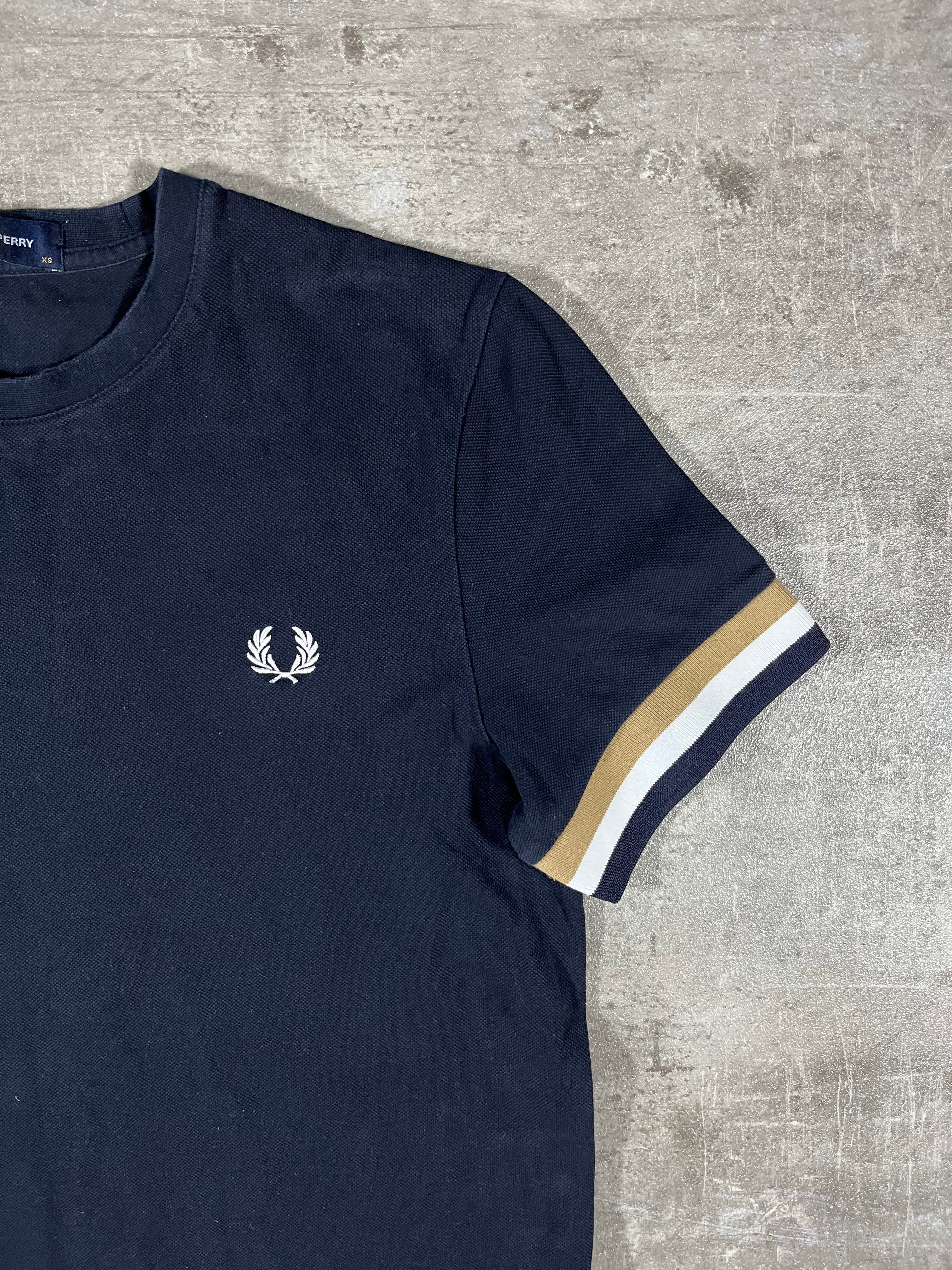 Fred Perry T-shirt Schwarz XS
