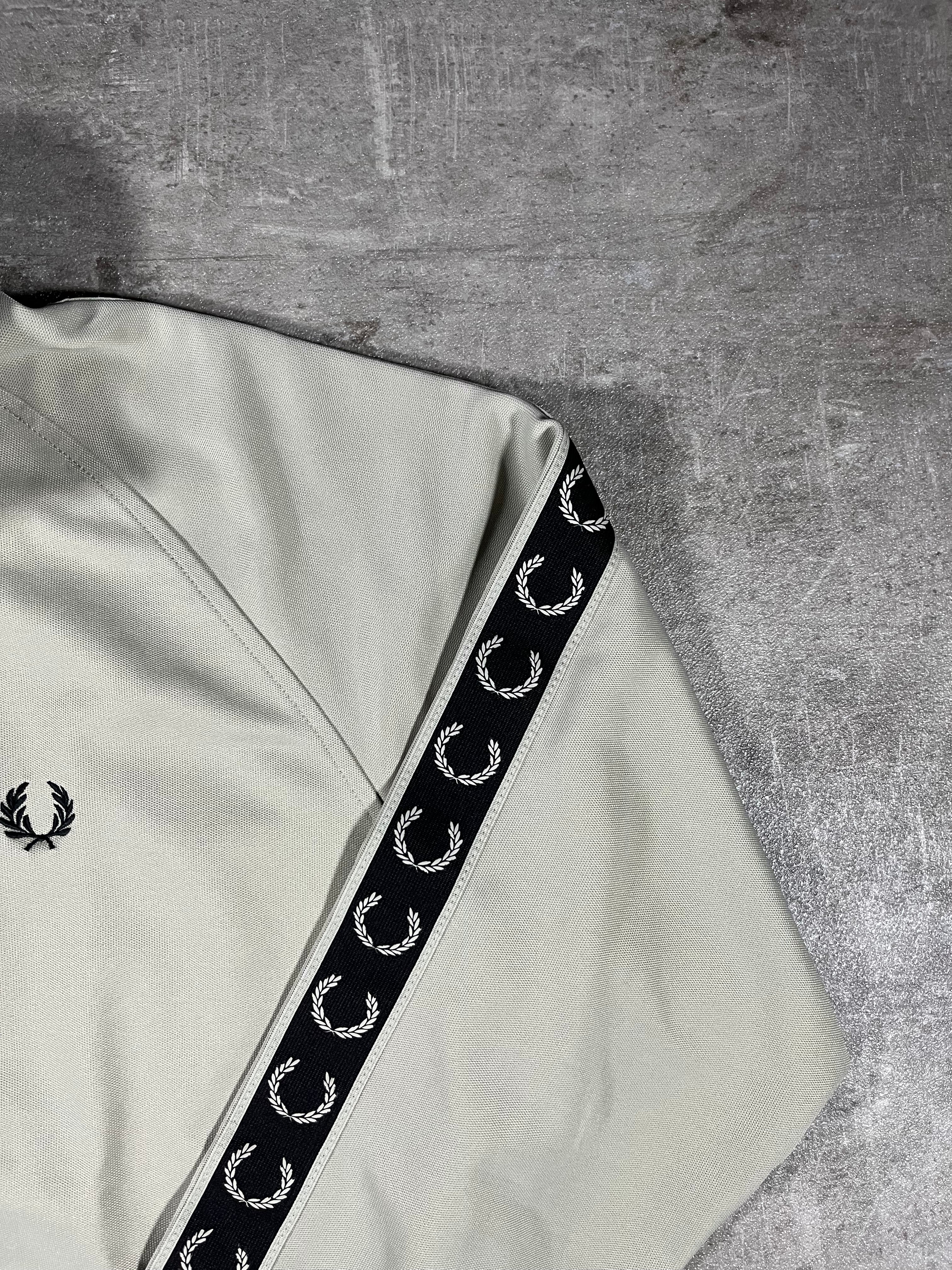 Fred Perry Trainingsjacke Taped Beige L