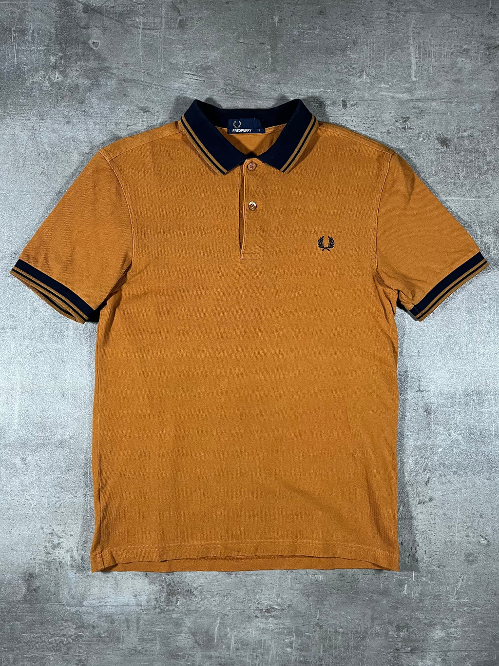 Fred Perry Poloshirt Gold S