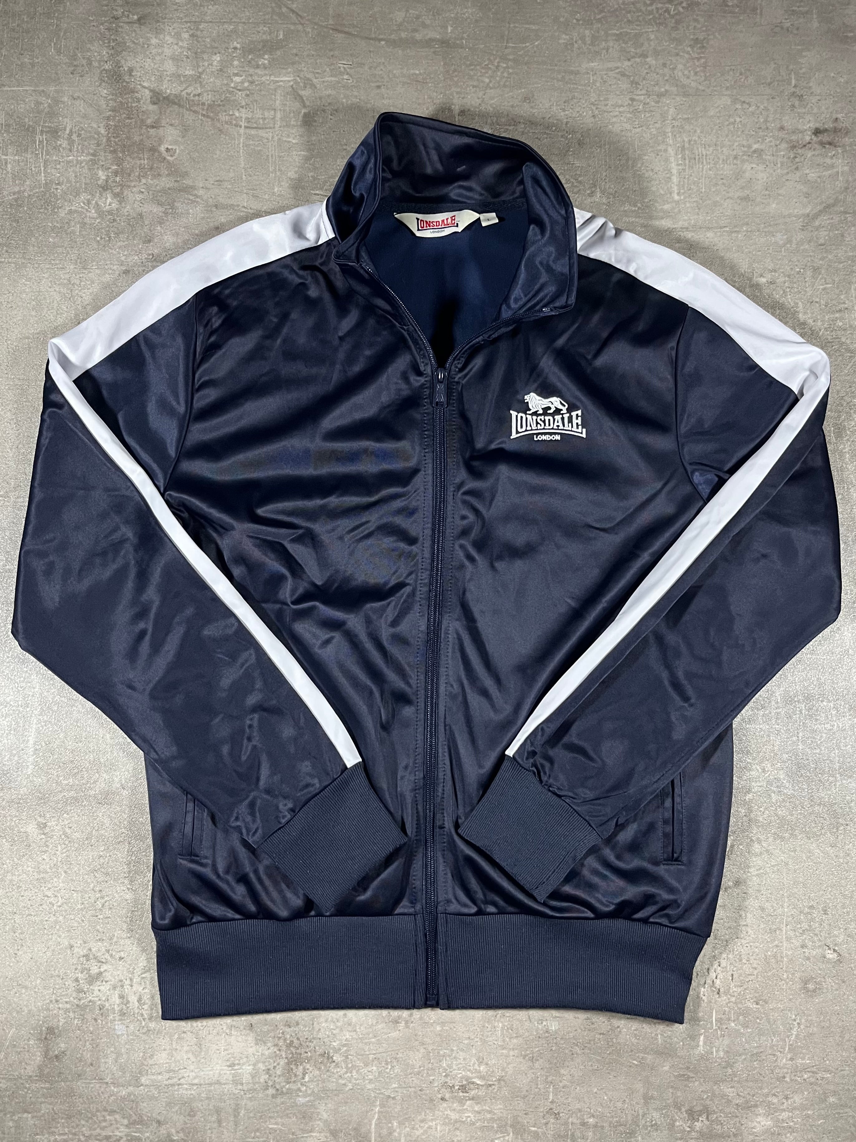 Lonsdale Trainingsjacke Taped Dunkelblau L