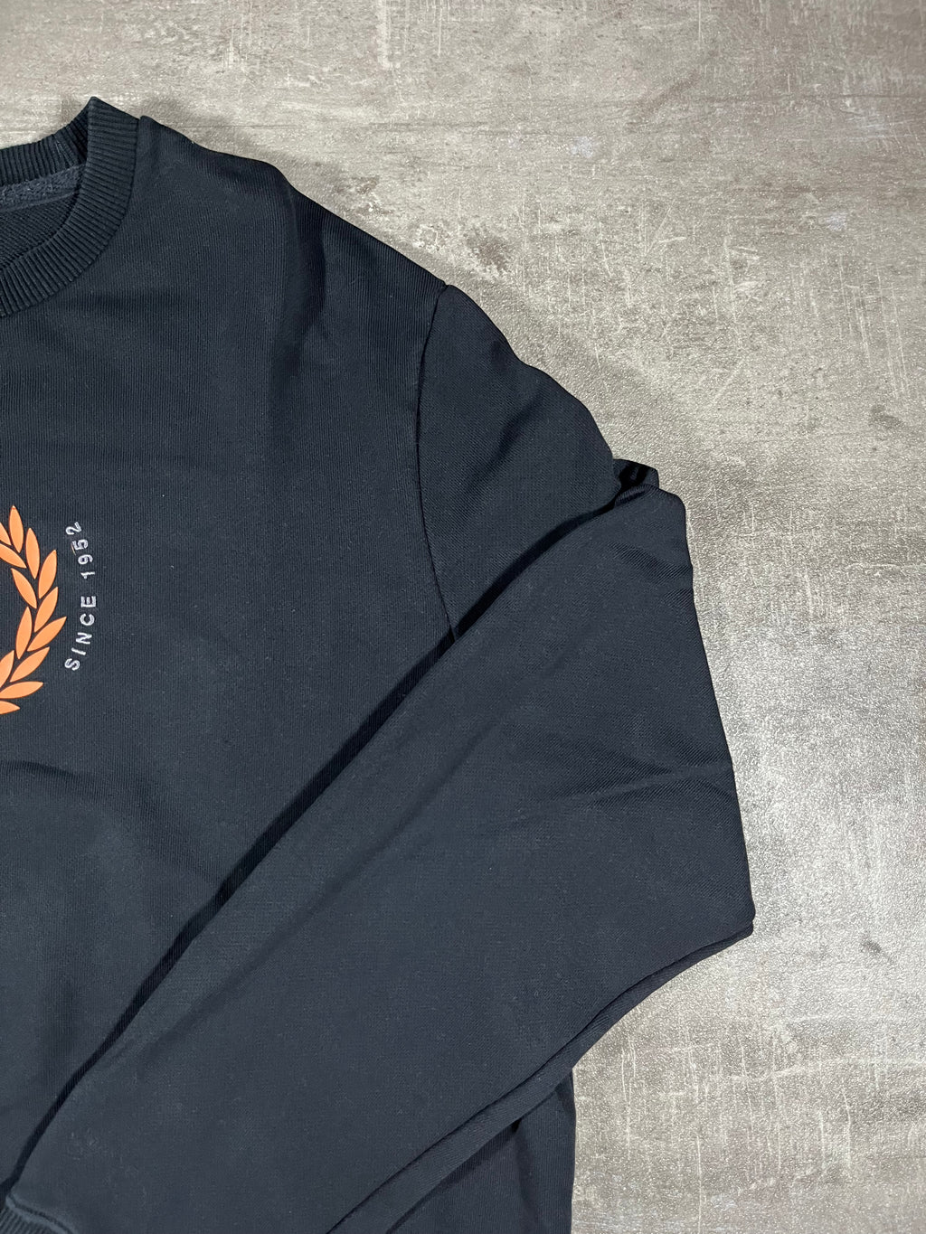 Fred Perry Sweater Schwarz XL