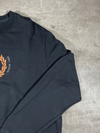 Fred Perry Sweater Schwarz XL