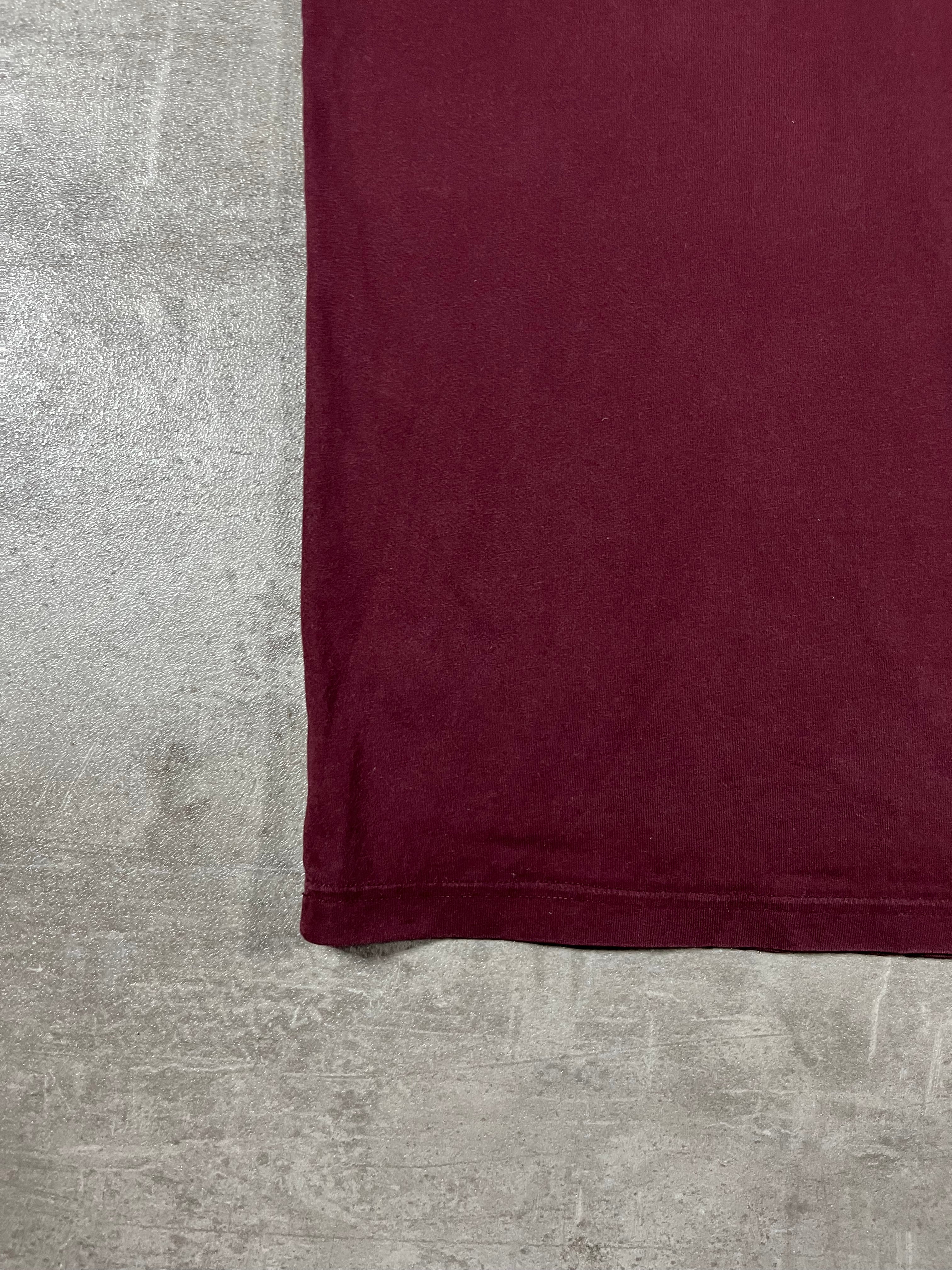 Fred Perry T-shirt Taped Bordeaux XL
