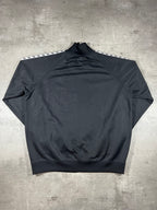 Fred Perry Trainingsjacke Taped Schwarz XXL