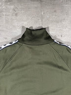 Fred Perry Vintage Trainingsjacke Taped Olivgrün L