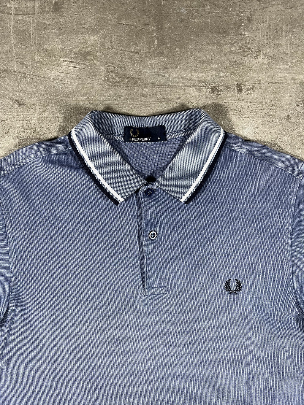 Fred Perry Poloshirt Hellblau M