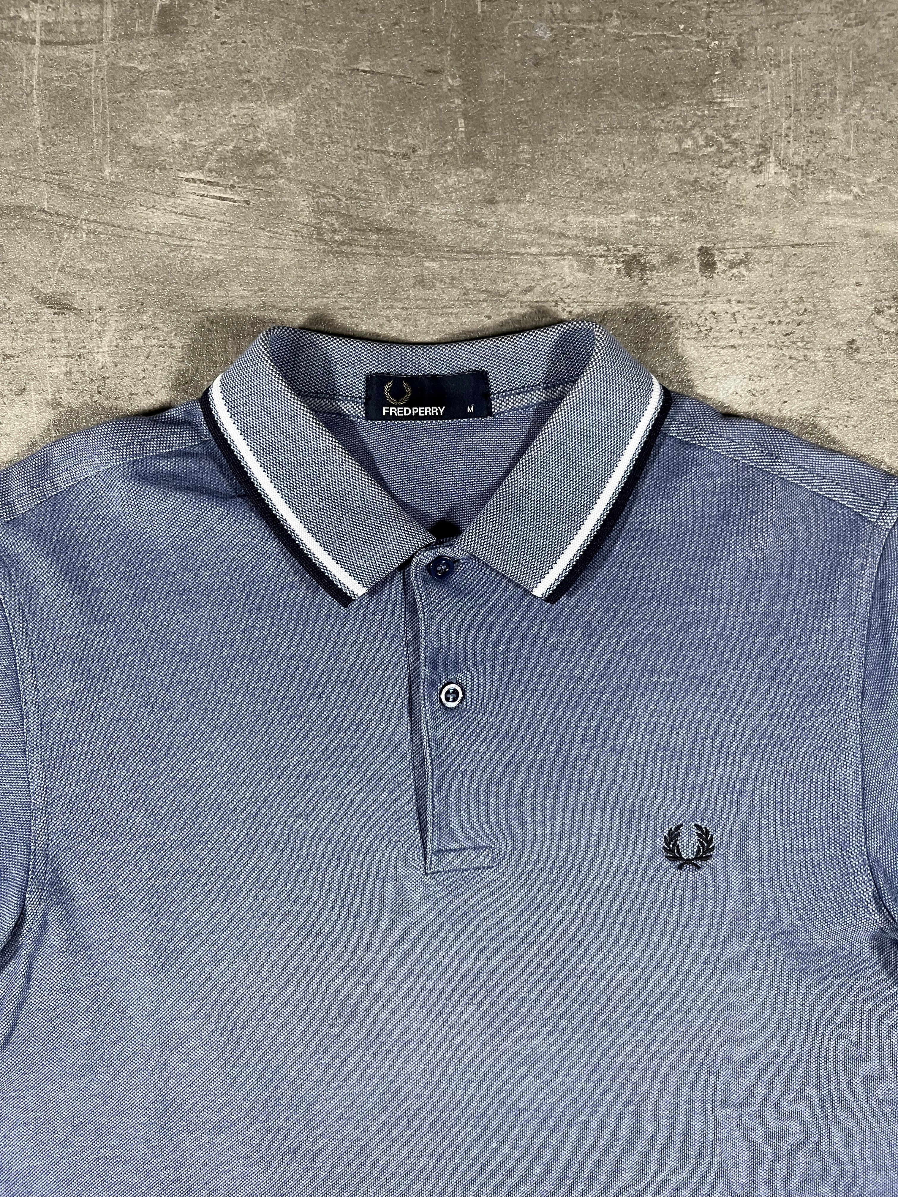Fred Perry Poloshirt Hellblau M