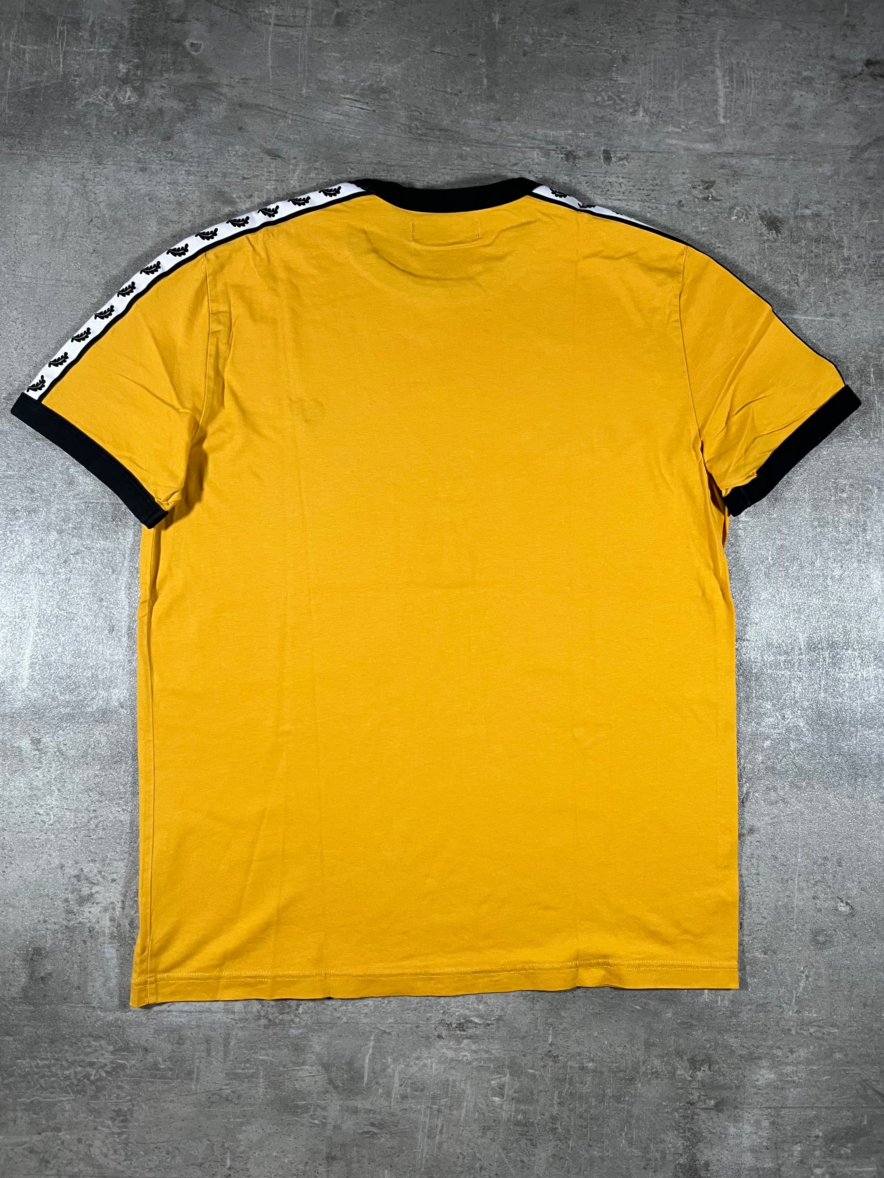 Fred Perry T-shirt Taped Gelb M