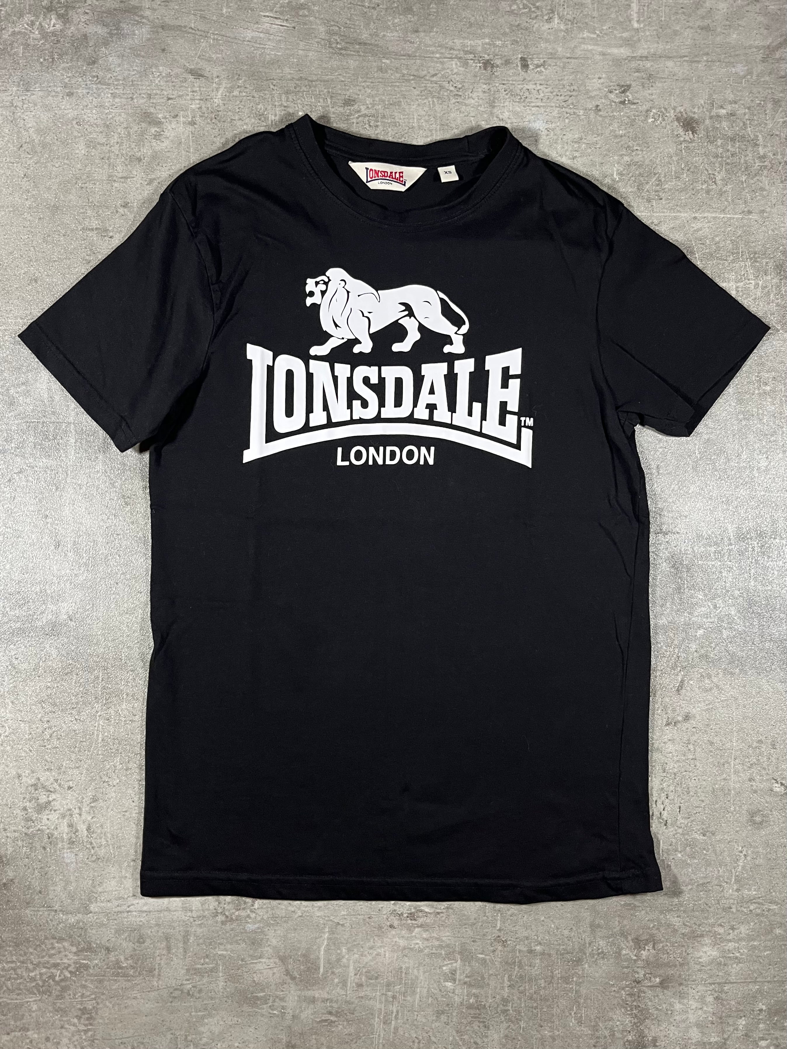Lonsdale T-shirt Schwarz XS