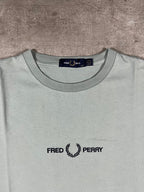 Fred Perry T-shirt Mintgrau S Damen