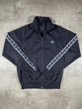 Fred Perry Trainingsjacke Taped Schwarz S