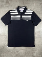 Lonsdale Poloshirt Schwarz/ Weiß S