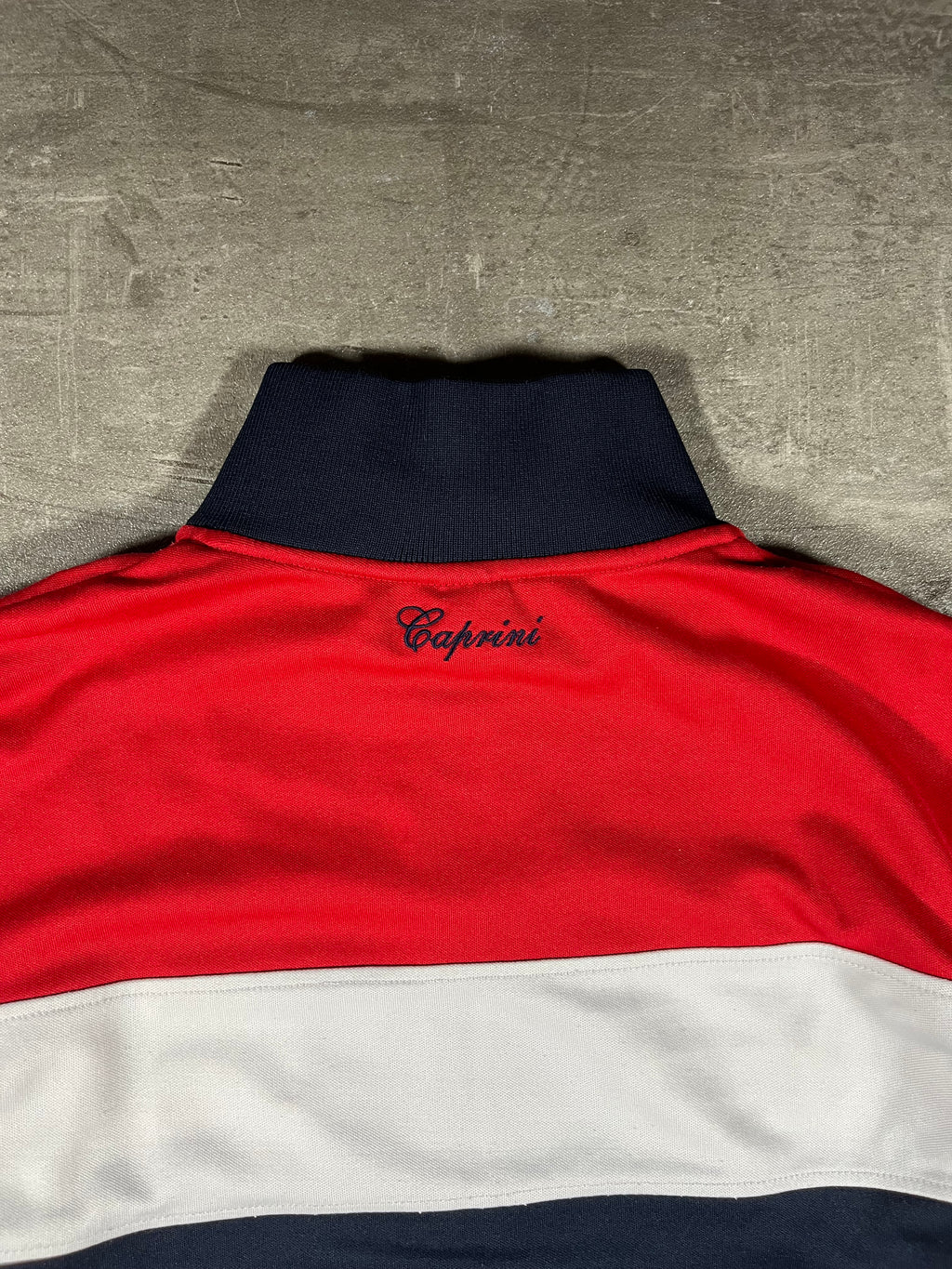 ellesse Trainingsjacke Caprini Blau/ Weiß/ Rot M