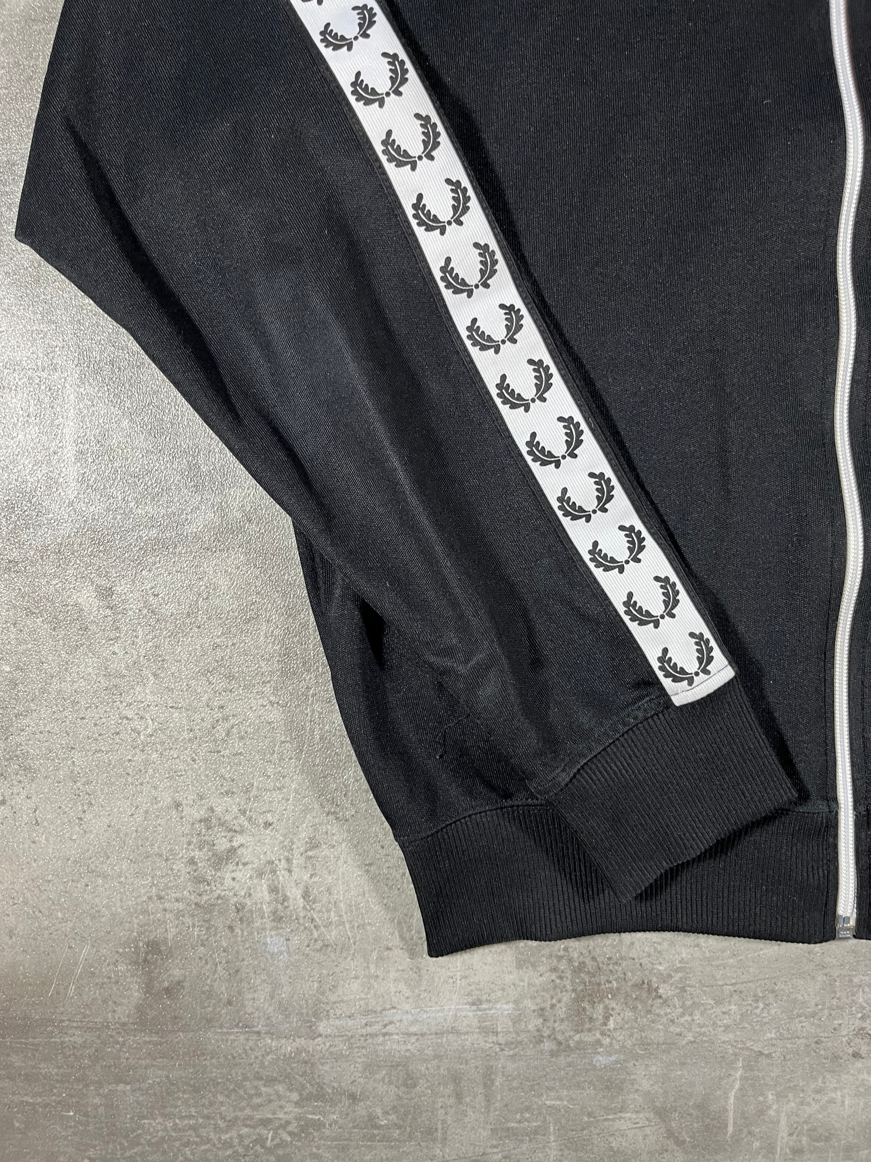 Fred Perry Trainingsjacke Schwarz S