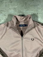 Fred Perry Trainingsjacke Cropped Braun S