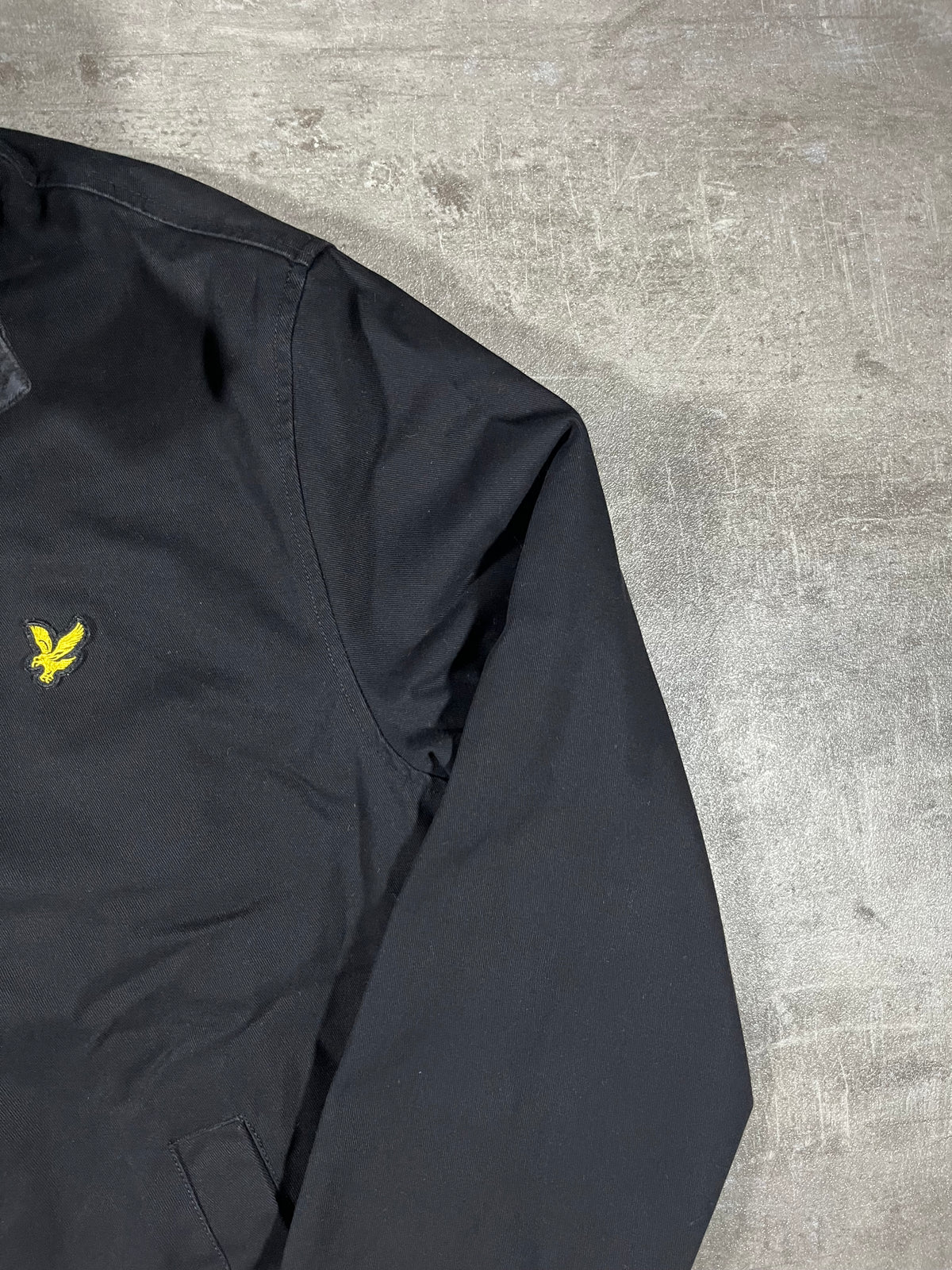 Lyle & Scott Harrington Jacke Schwarz L