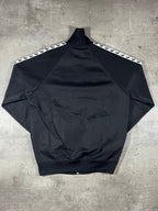 Fred Perry Vintage Trainingsjacke Taped Schwarz XS