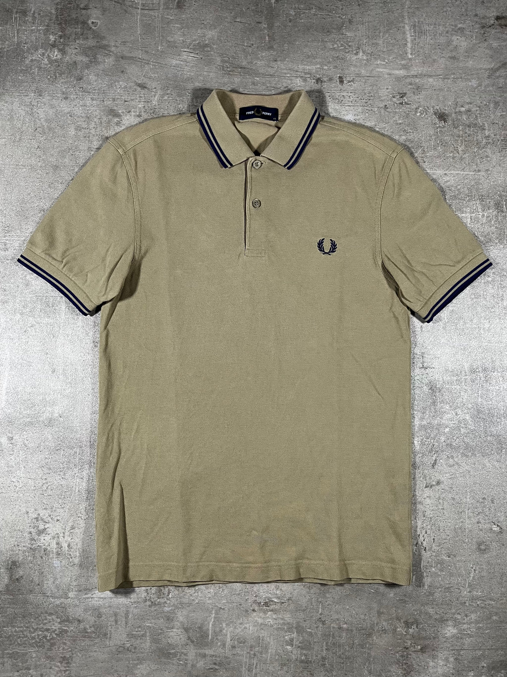 Fred Perry Poloshirt Beige XS