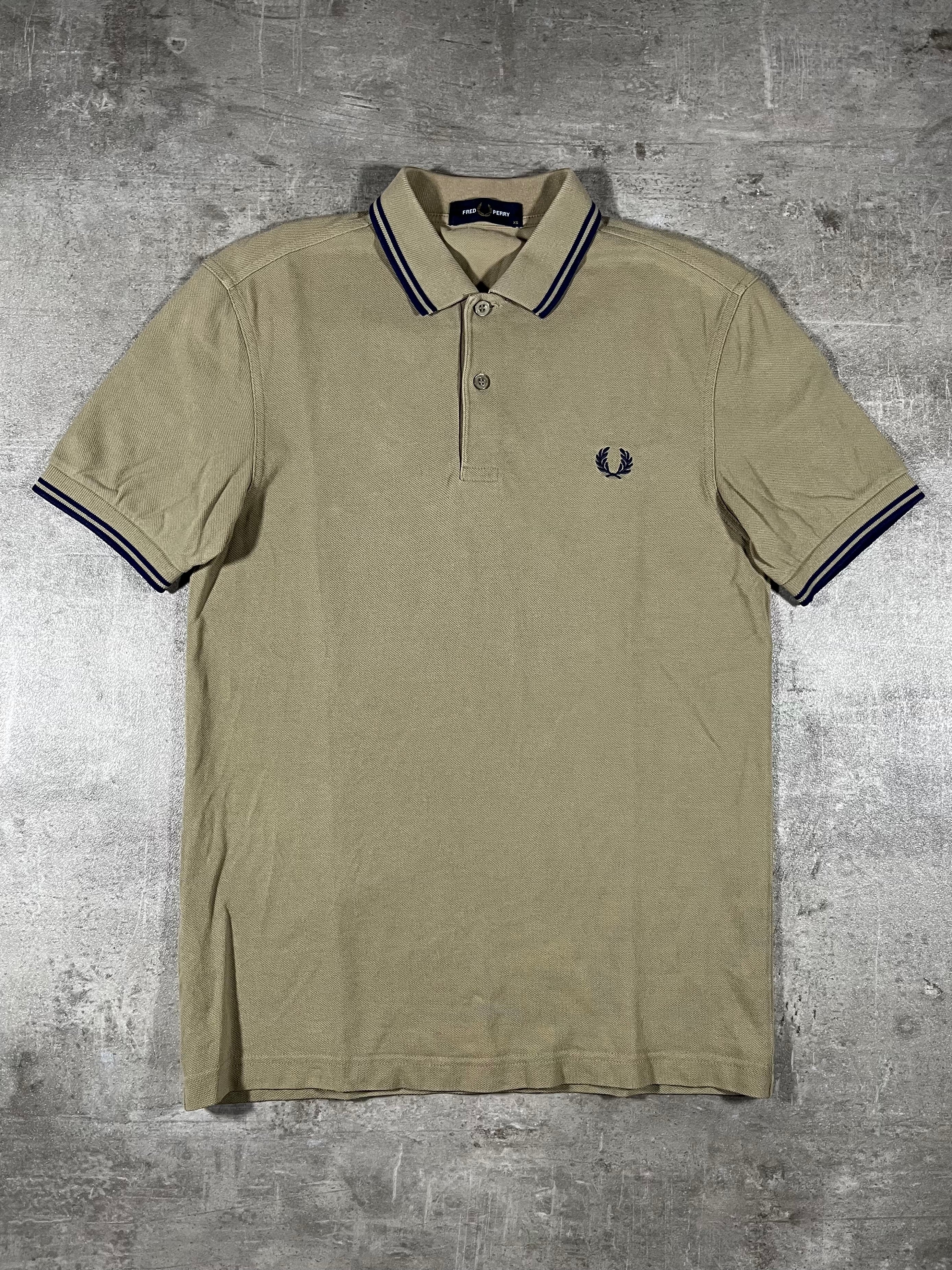 Fred Perry Poloshirt Beige XS
