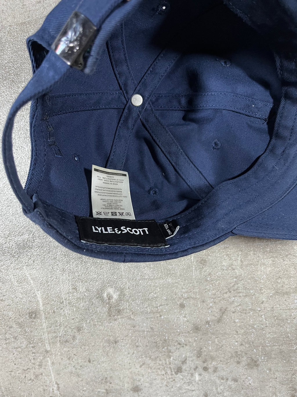 Lyle & Scott Cap Navy