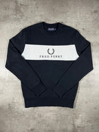 Fred Perry Sweater Schwarz S