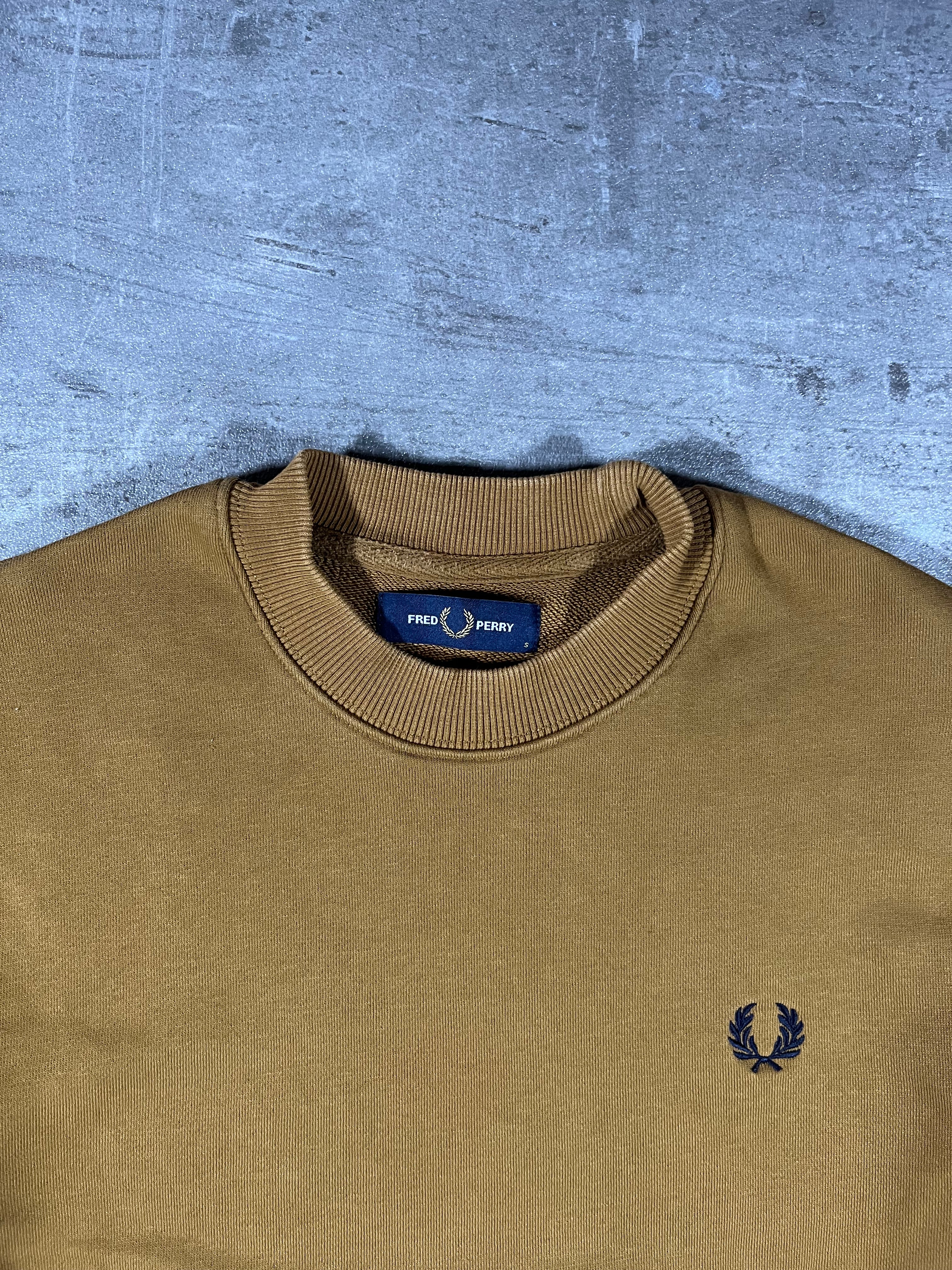 Fred Perry Sweater Gold S
