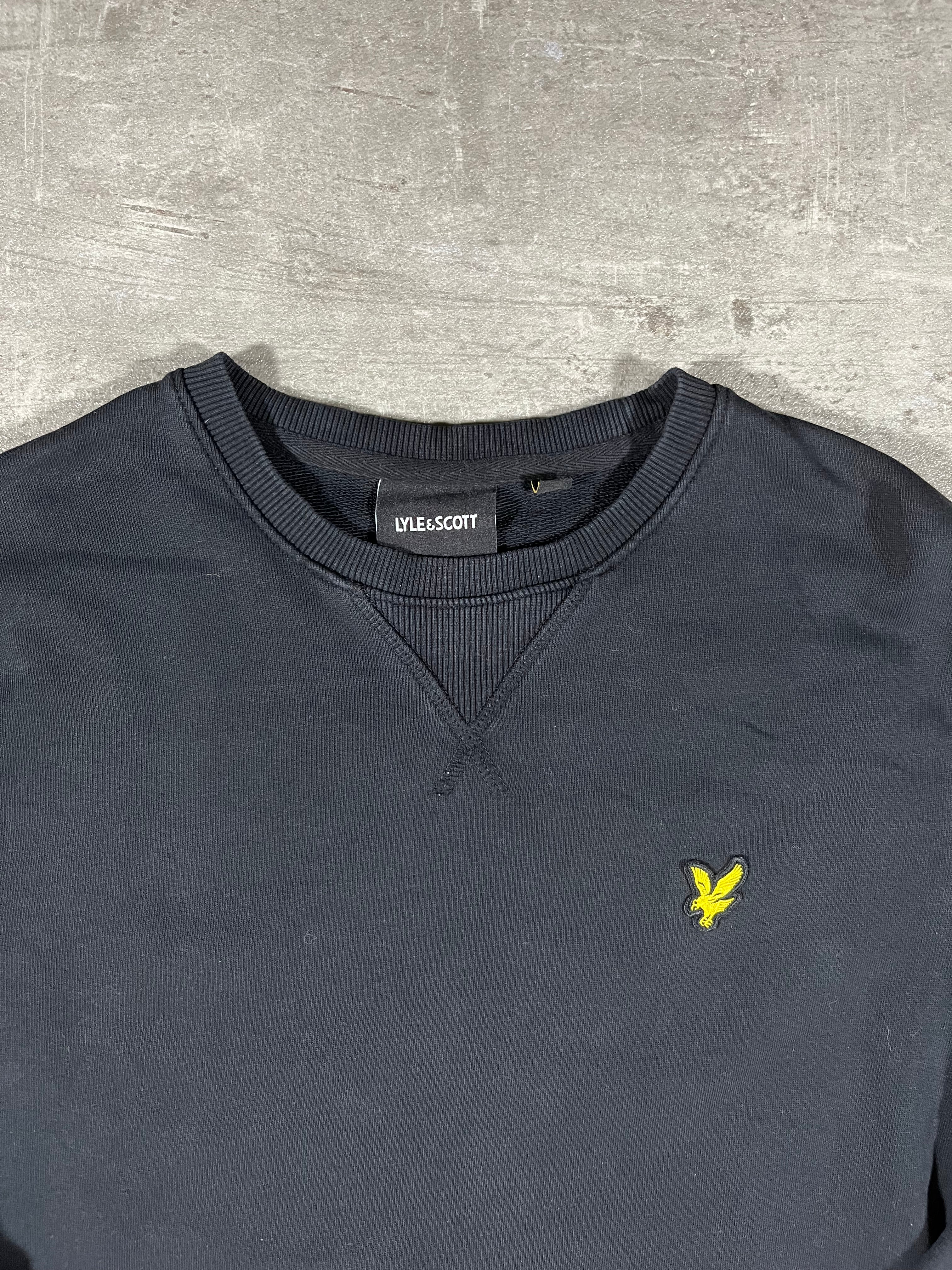 Lyle & Scott Sweater Schwarz S