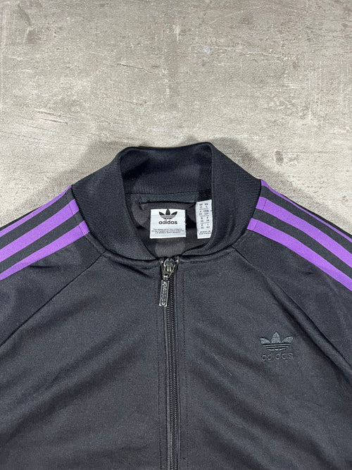 Adidas Firebird Trainingsjacke Schwarz/ Lila S Damen