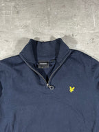 Lyle & Scott Half-Zip Schwarz M