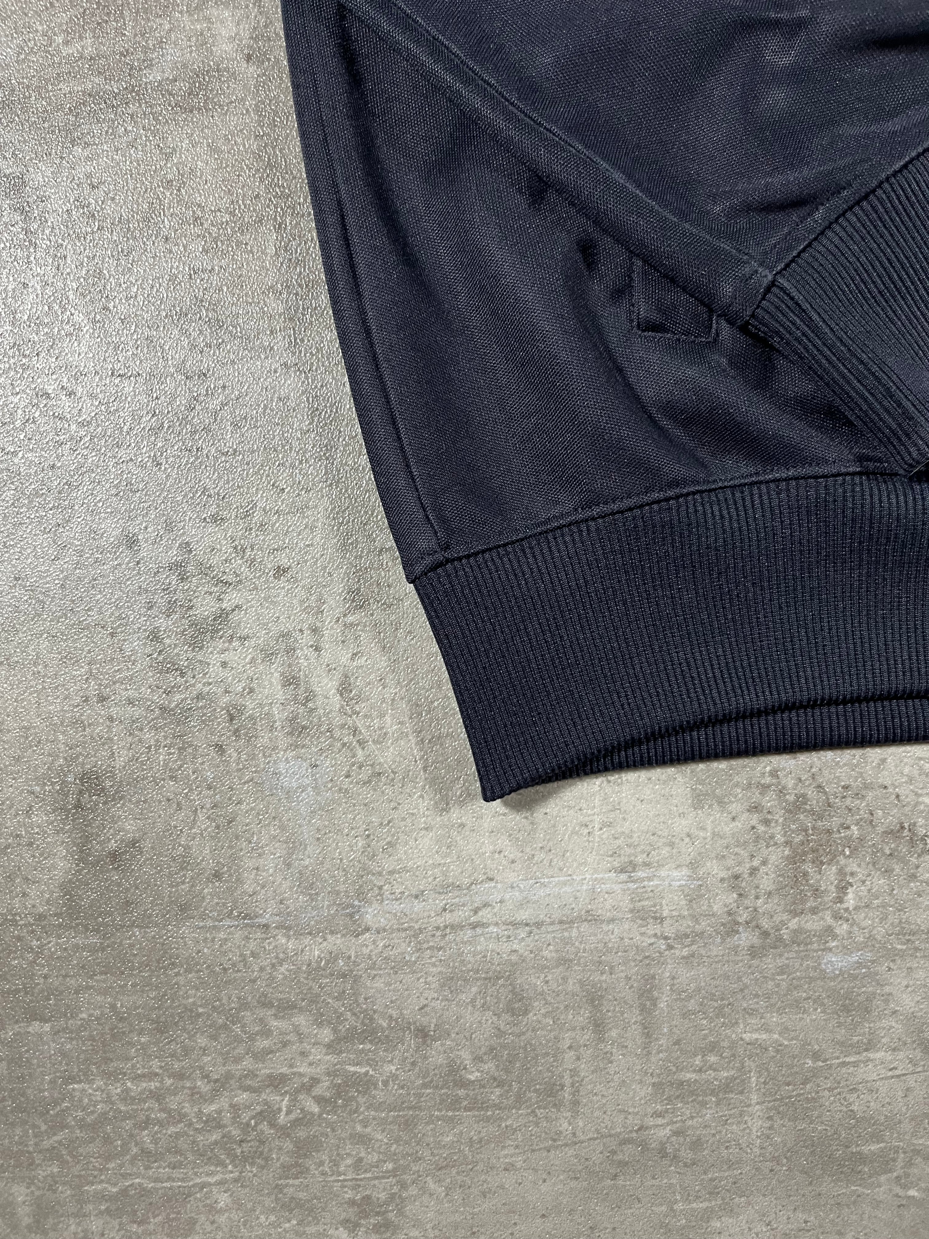 Fred Perry Vintage Trainingsjacke Taped Schwarz M