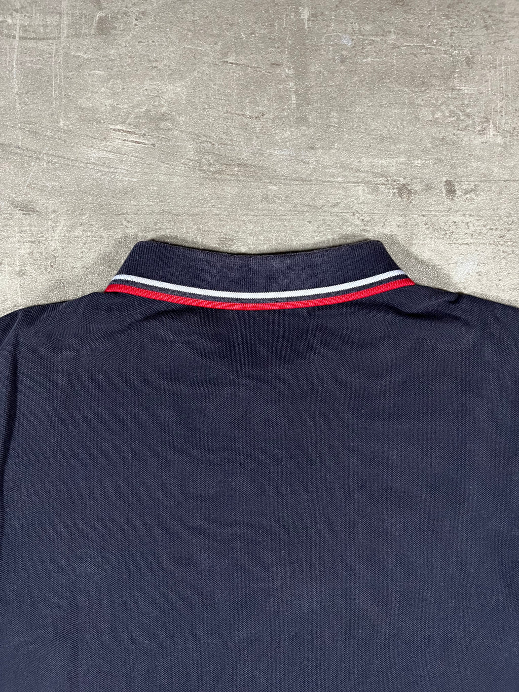 Fred Perry Poloshirt Schwarz/ Weiß/ Rot M
