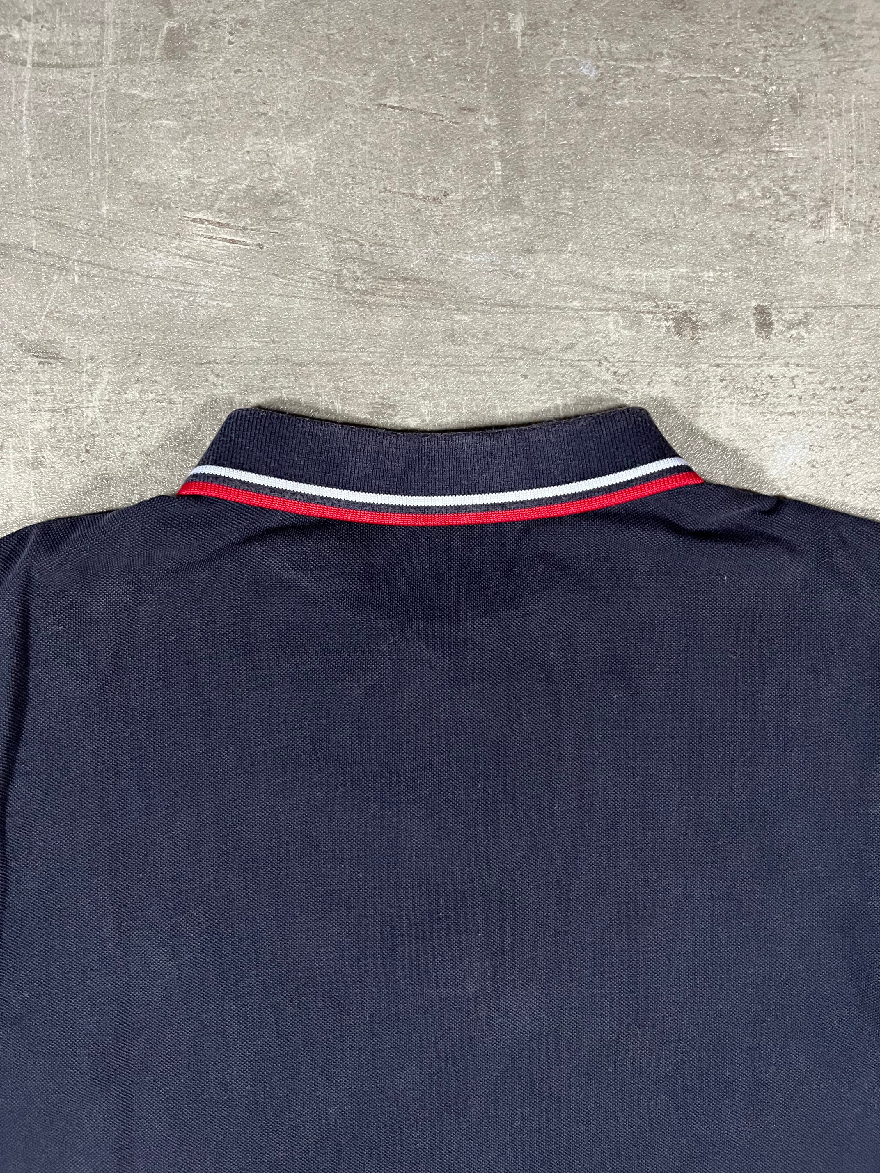 Fred Perry Poloshirt Schwarz/ Weiß/ Rot M