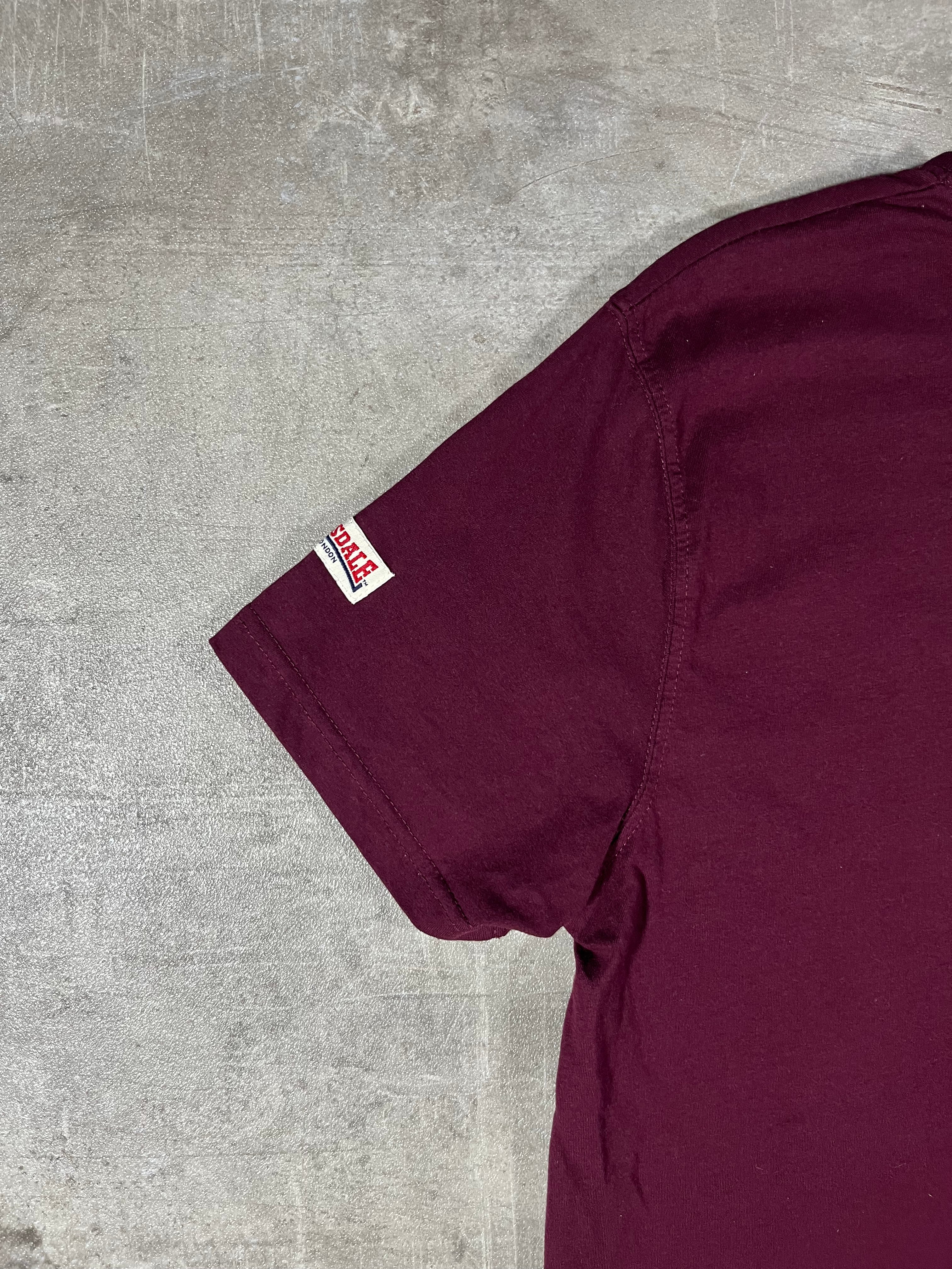 Lonsdale T-shirt Bordeaux L
