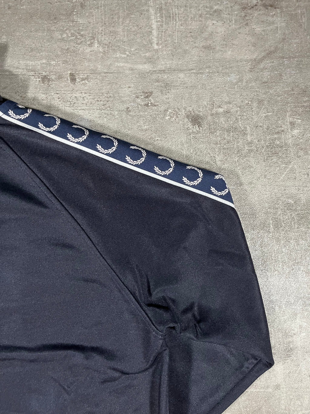 Fred Perry Trainingsjacke Taped Schwarz S