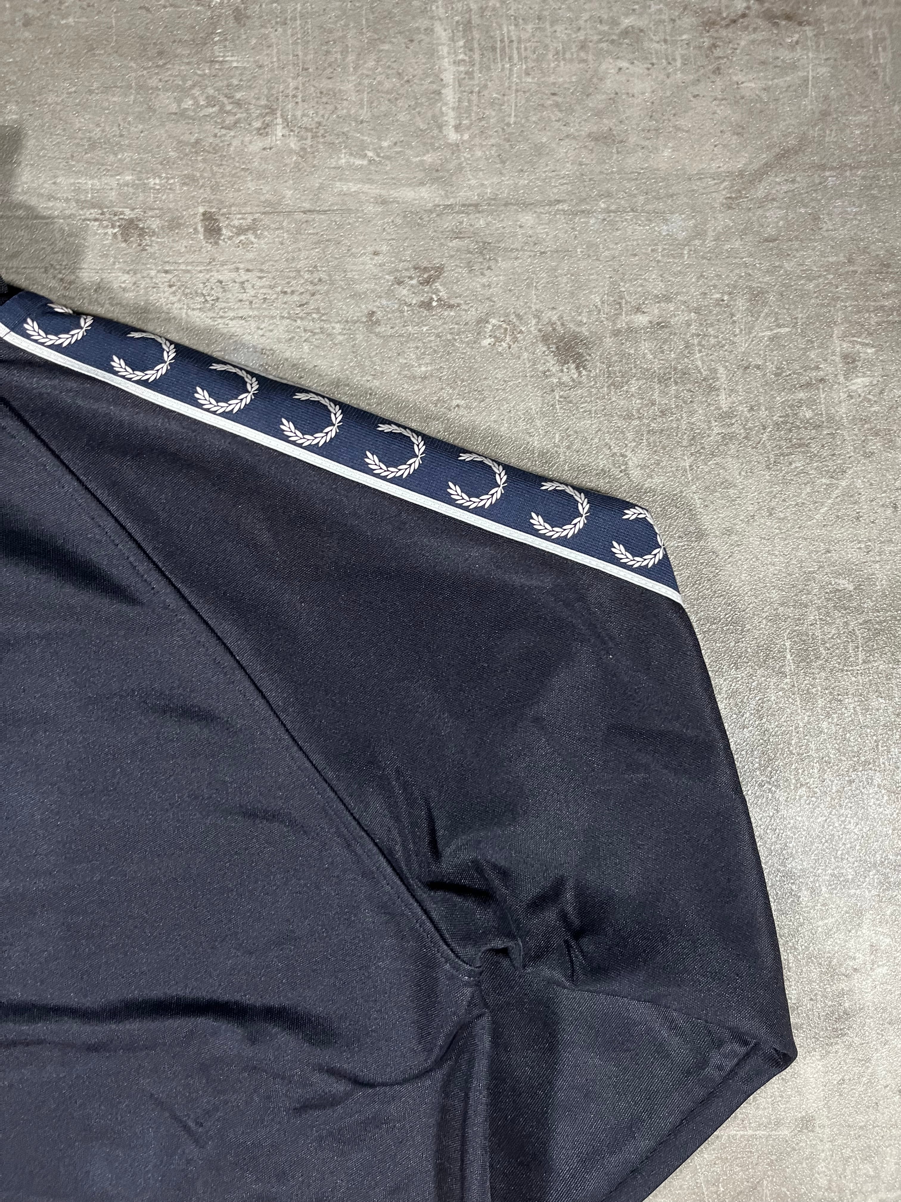Fred Perry Trainingsjacke Taped Schwarz S