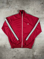 Fred Perry Trainingsjacke Rot M