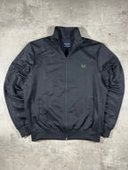 Fred Perry Trainingsjacke Schwarz M