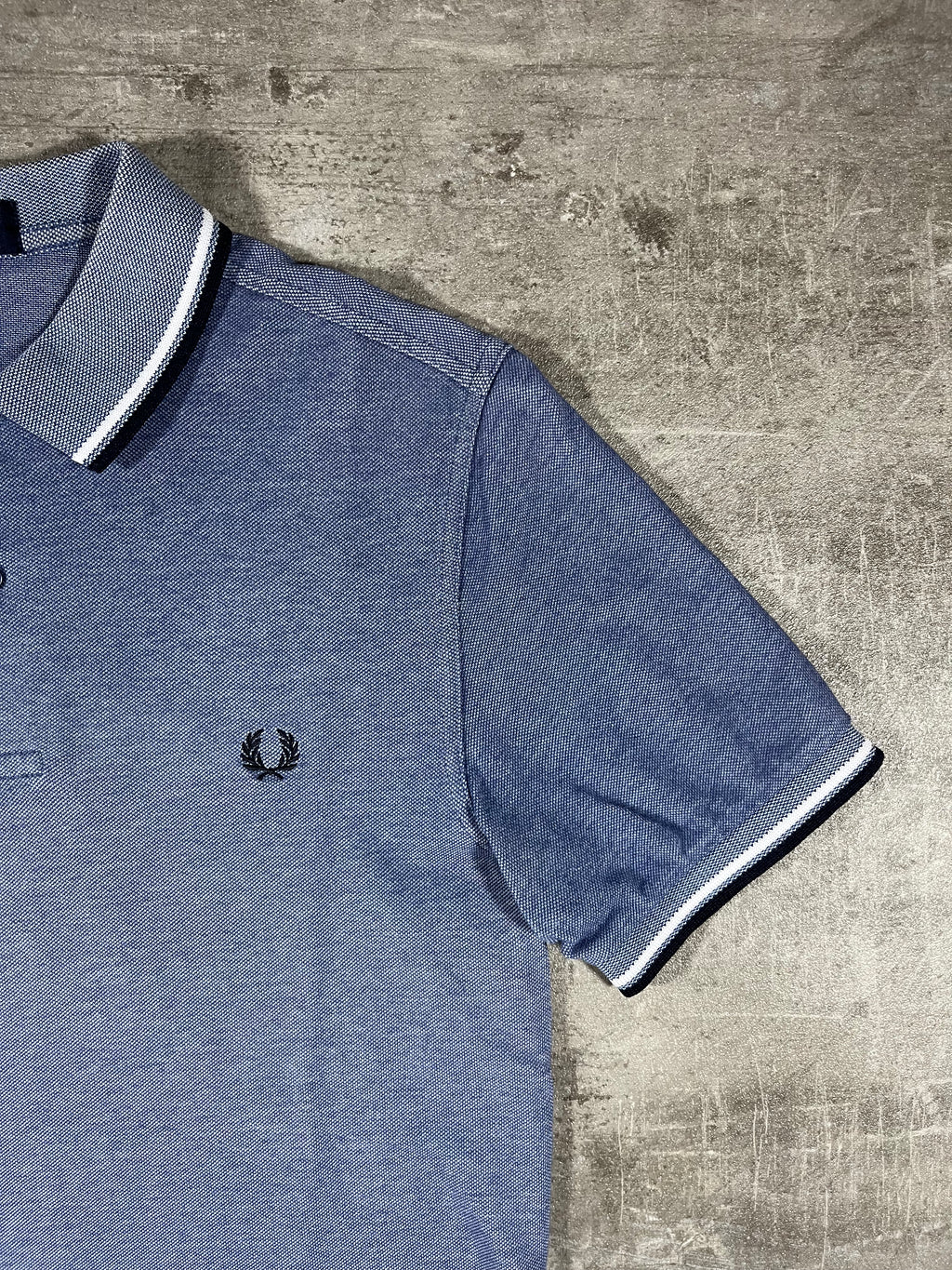 Fred Perry Poloshirt Hellblau M