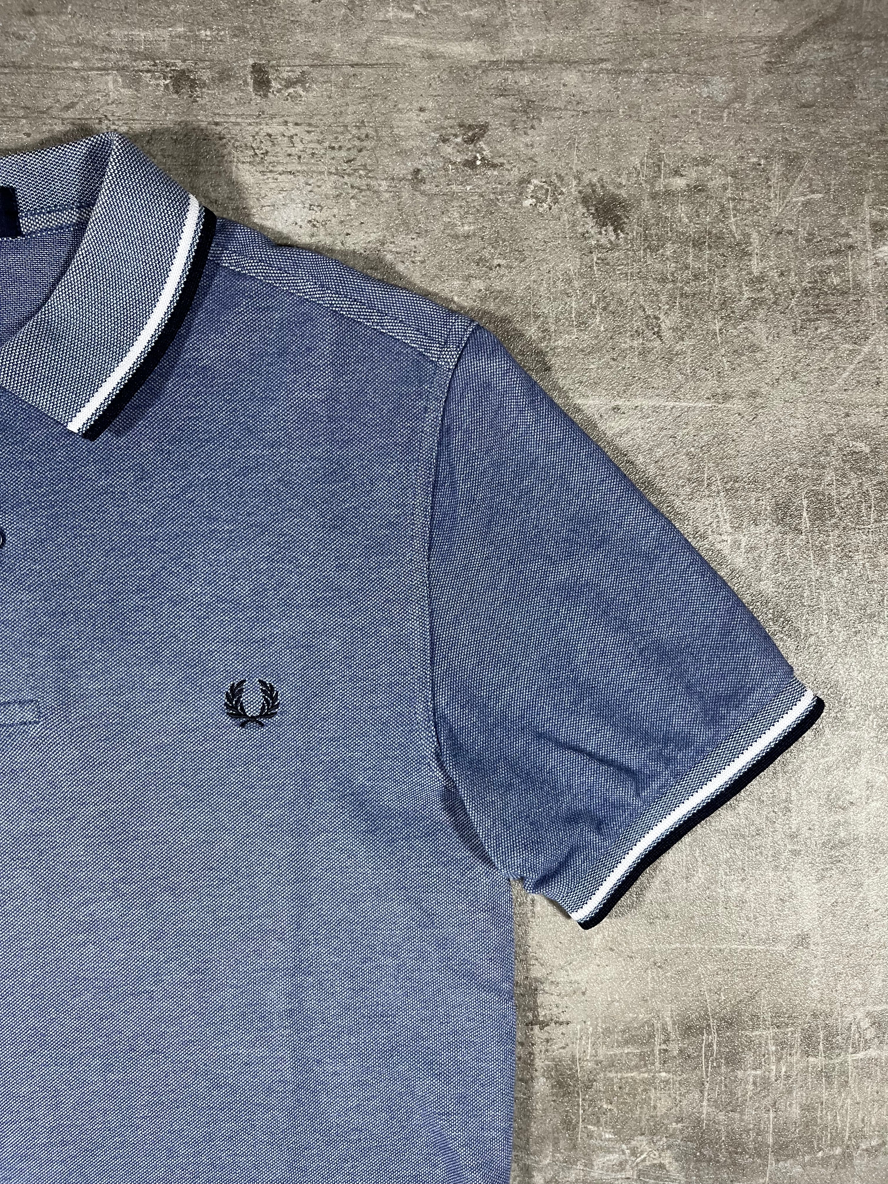 Fred Perry Poloshirt Hellblau M
