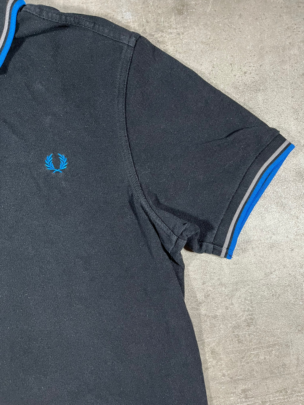 Fred Perry Poloshirt Schwarz S