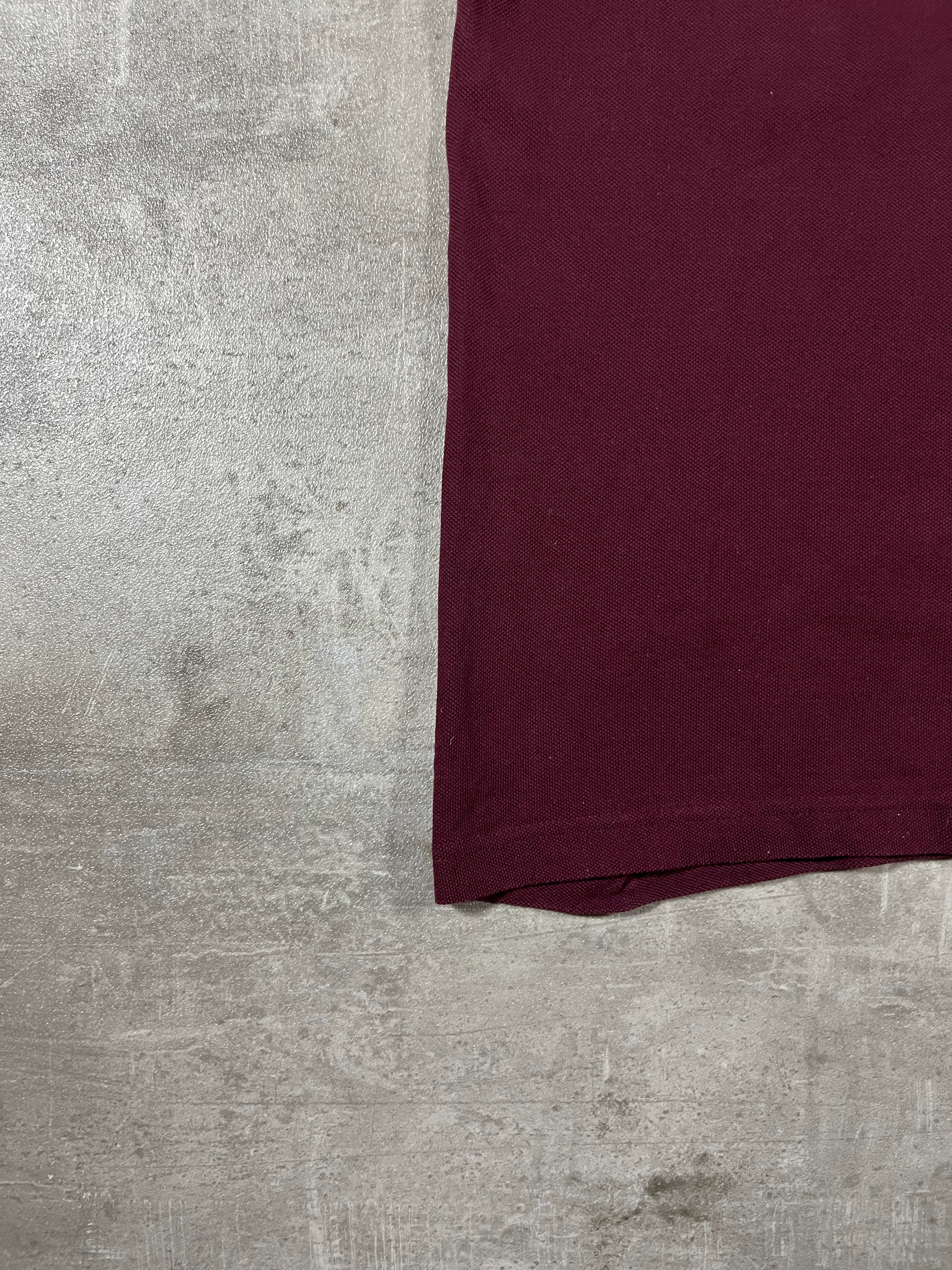 Fred Perry Poloshirt Bordeaux S