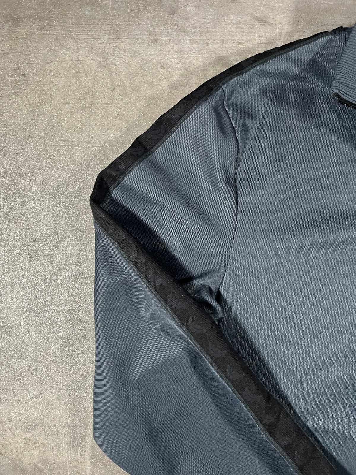 Fred Perry Vintage Trainingsjacke Taped Grau M