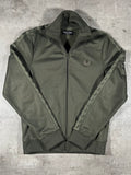 Fred Perry Vintage Trainingsjacke Taped Khaki XS