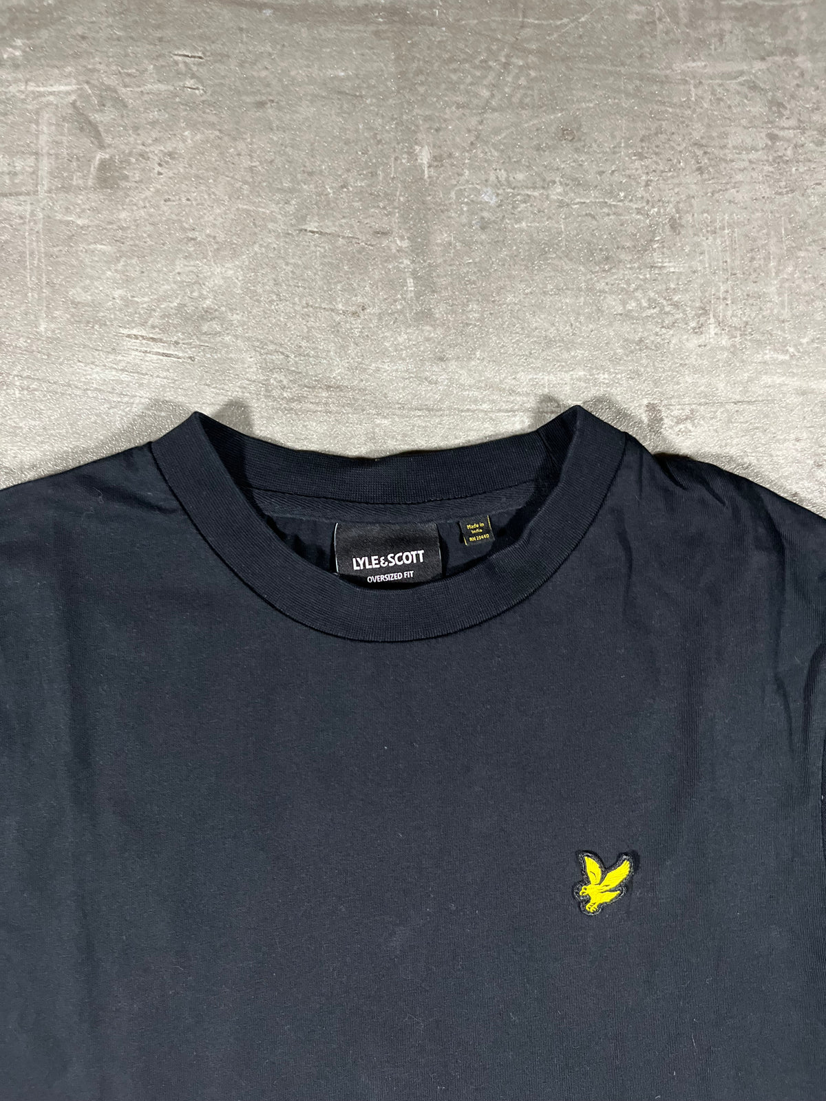 Lyle & Scott T-shirt Oversized Schwarz S