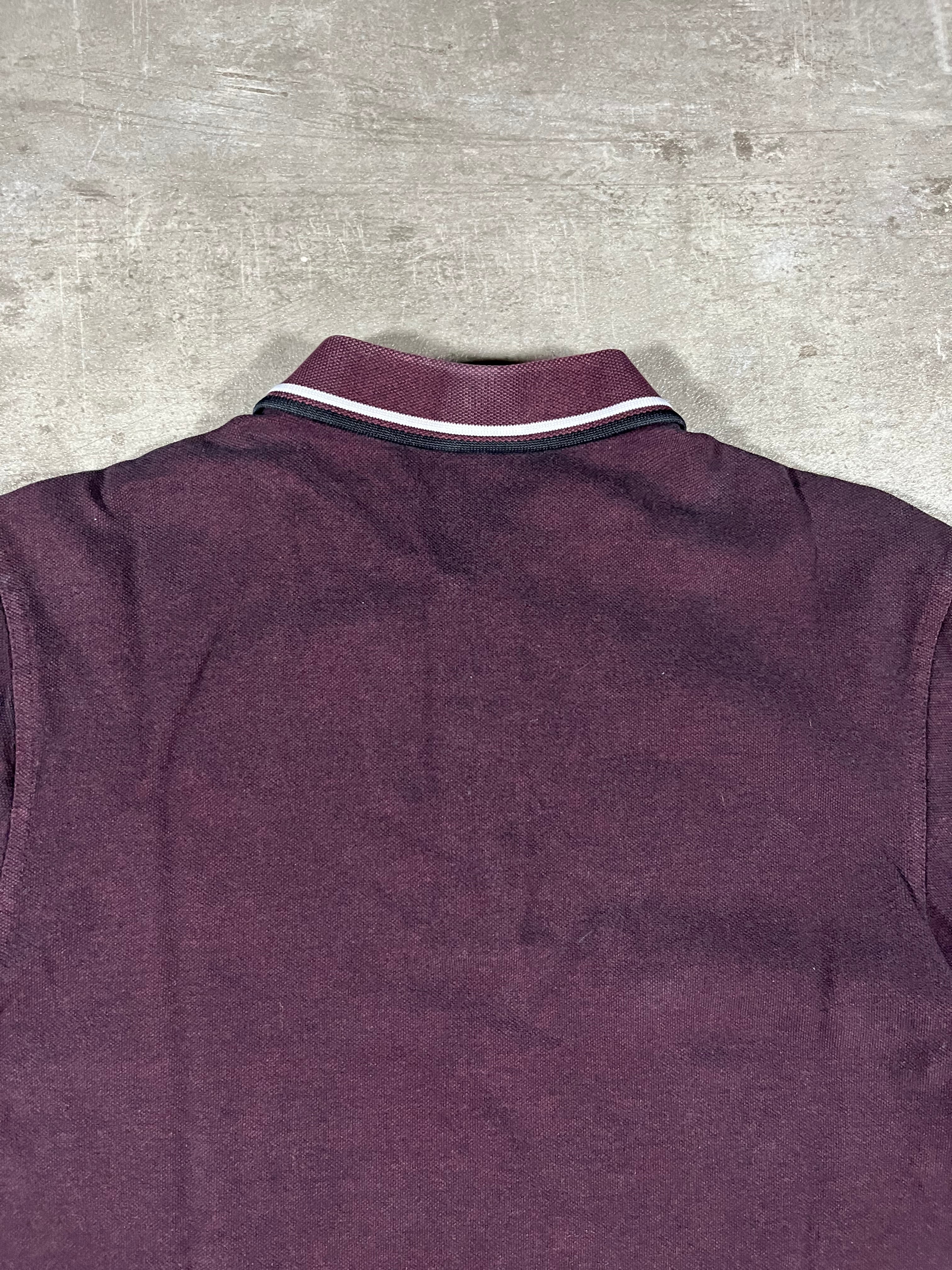 Fred Perry Poloshirt Bordeaux M